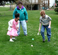 Easter Games with Grandma